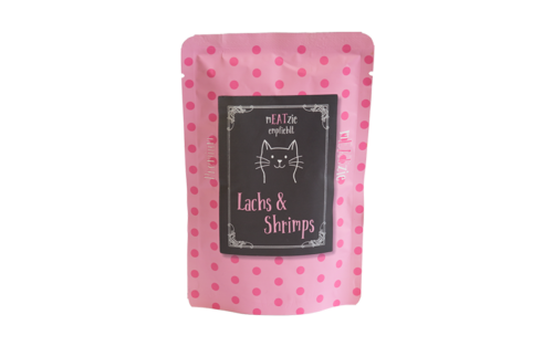 mEATzie Lachs Schrimps Feuchtfutter